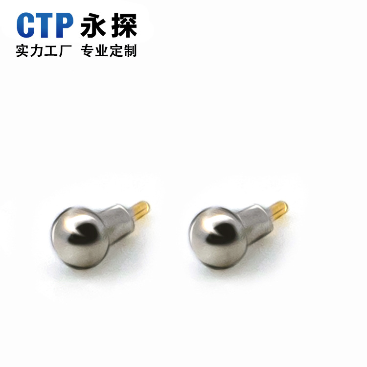 pogopin連接器ipad電容筆鍍鈀apple pencil接觸感應(yīng)筆彈簧針筆頭